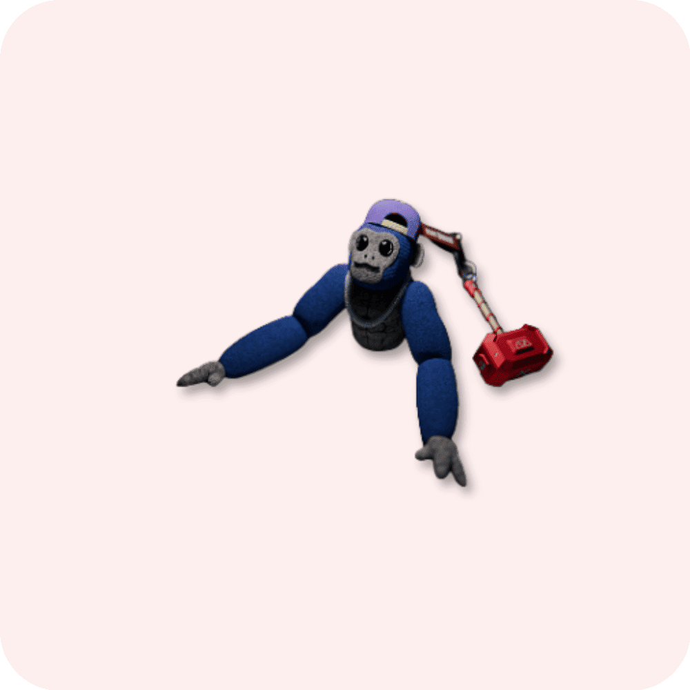 Scary Baboon Plushie KJ1 Scary Baboon Plushie KJ1